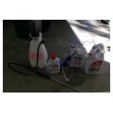 Sprayer, rd up partials,  home defense almost