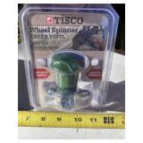 New Tisco wheel spinner green vinyl