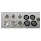 11) 2005-P Jefferson/ buffalo Nickels Unc.