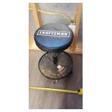Craftsman work stool on wheels