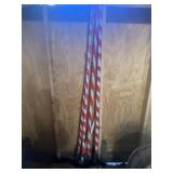 Four new T posts still wrapped