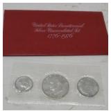 U S Mint Bicentennial Silver Uncirculated Set