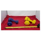 Dumbbells 8 and 5 lb