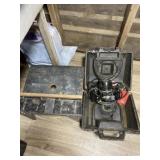 Craftsman router in case and router table