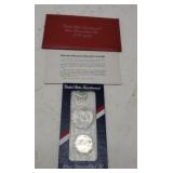 U S Mint Bicentennial Silver Uncirculated Set