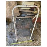 Fold up step stool