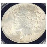 1923 Peace Silver Dollar