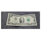 1995 Jefferson $2.00 Bill
