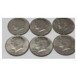 6-1776-1976-P Bicentennial Kennedy Half Dollars