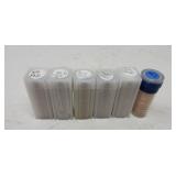 6 rolls of quarters 2000, P, D and S
