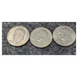 1977 & 1978 Eisenhower  Dollars
