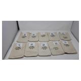 Connecticut D  , Coin Bags - Canvas Cloth