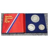 1776-1976 3 Coin Bicentennial 40% Silver Proof Set