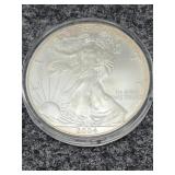 2004 American Eagle 1oz. Fine Silver Dollar