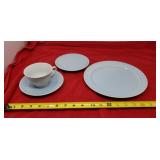 Lu Ray pastel blue DISHES , DINNER PLATE, 2