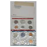 1969 Uncirculated Bureau of the Mint Set Coins
