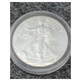2002 American Eagle 1oz. Fine Silver Dollar