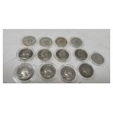 13) Uncirculated Bicentennial-S  Quarters