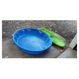 Kiddie pool and sled