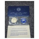 1973-S Eisenhower 40% Silver US Unc.Dollar