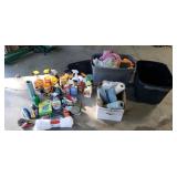 Car cleaning supplies, Armour all, new towels,