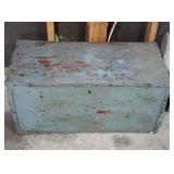 3 ft wooden storage box