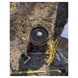 Fan, electric wire, copper and sander