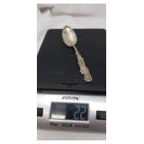 Sterling Silver Collector Spoon 22g, New Orleans