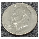 1974-D Eisenhower Dollar