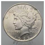 1922 Peace Dollar
