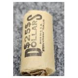 $25.00 Roll Of $1.00 Sacagawea Dollars