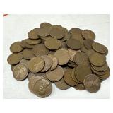 100 Unsearched Wheat Pennies