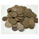 100 Unsearched Wheat Pennies