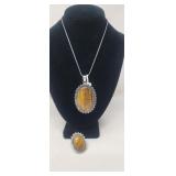 Fashion Jewelry Necklace and Ring Size 6