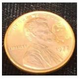 Bill Clinton/Lincoln 1977 cent