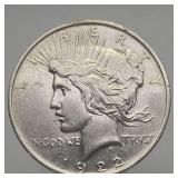 1922 Peace Dollar