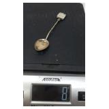 Sterling Silver Collector Spoon Toshikane Japan