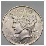 1922 Peace Dollar