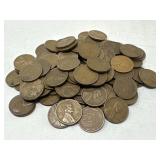 100 Unsearched Wheat Pennies
