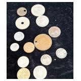 Miscellaneous currency including 1957- 25 ptas,