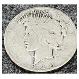 1925-S Peace Silver Dollar