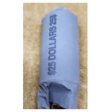 $25 Presidential Dollar Roll James Buchanan