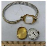 Vintage LADY ELGIN 14K Gold Case Women