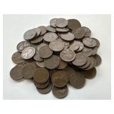 100 Un Searched Wheat Pennies