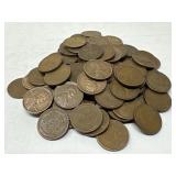 100 Unsearched Wheat Pennies