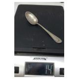 Sterling Silver Collector Spoon First