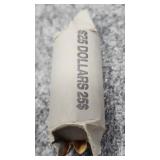 $25.00 Roll Of $1.00 Presidential Dollars Johnson