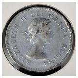 Canadian 5-cent coin, also known as a nickel