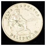 1944 Philippine 5 Centavos
