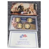 2008 US Mint Presidential $1.00 Coin Proof Set